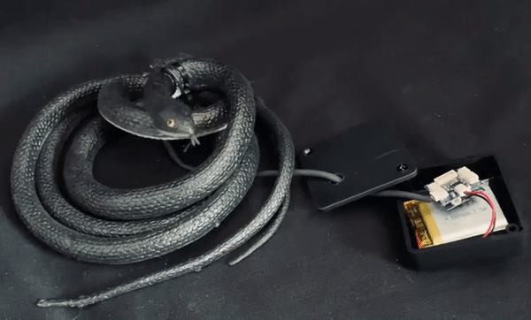 Moving Snakes with Servos for a Medusa Halloween Costume