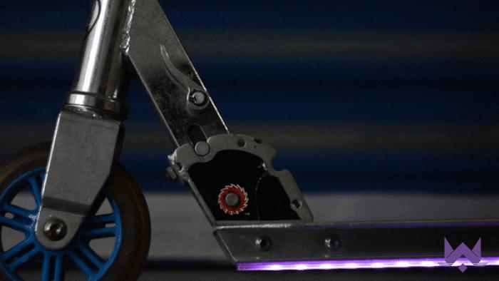 RGB LED Scooter