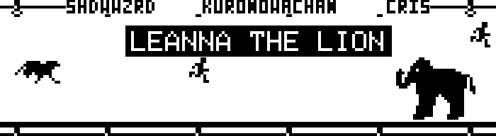 LEANNA the Lion TinyArcade Game
