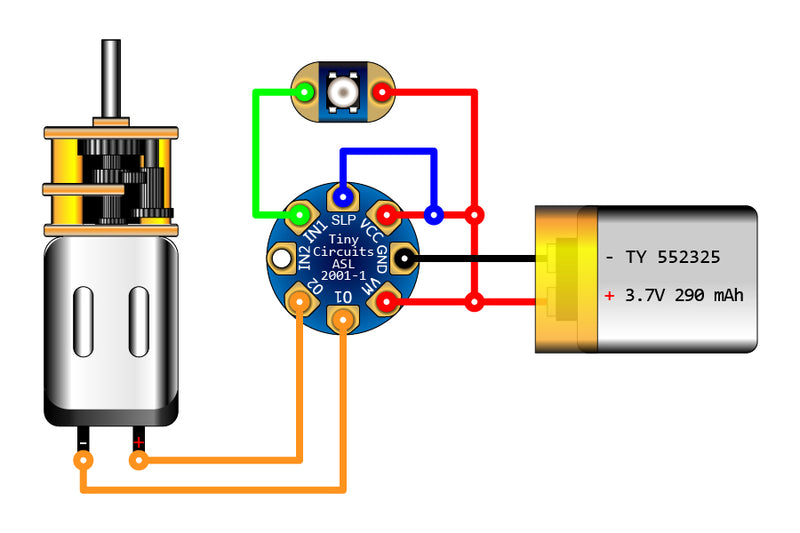TinyLily Motor controller tutorial