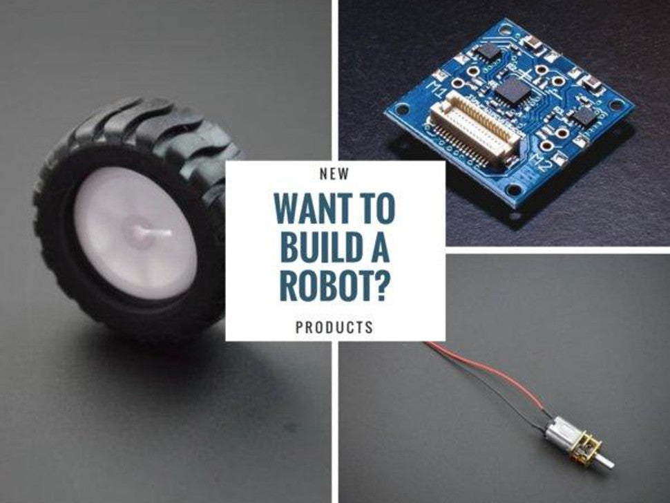 Build Your Own Robot -- New Products