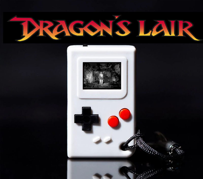 Dragon's Lair photoshopped onto Thumby