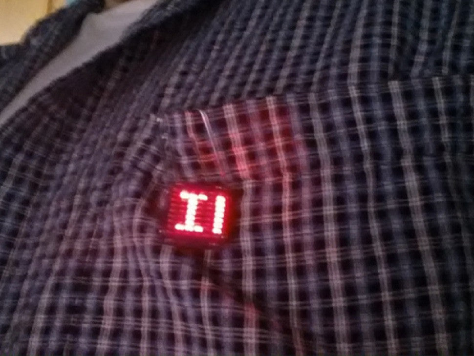 Using the Matrix LED TinyShield Tutorial