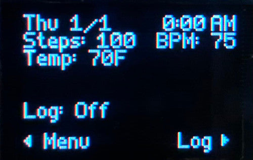 TinyScreen/TinyScreen+ Menu Scroll