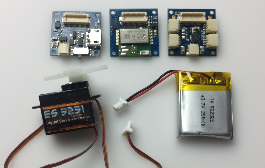 Command Servos via bluetooth