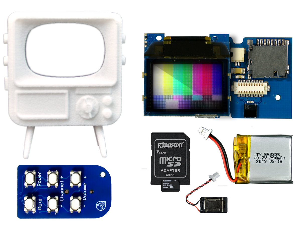 DIY TinyTV Kit Assembly Instructions