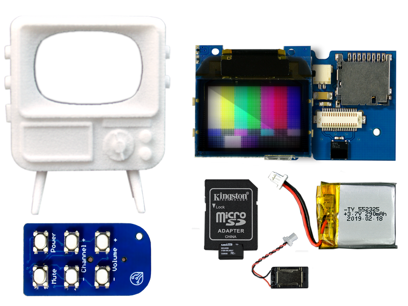 DIY TinyTV Kit Assembly Instructions