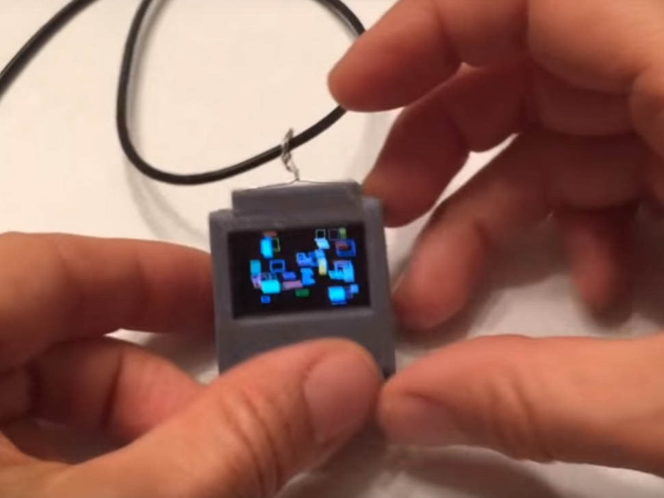 TinyScreen Necklace!