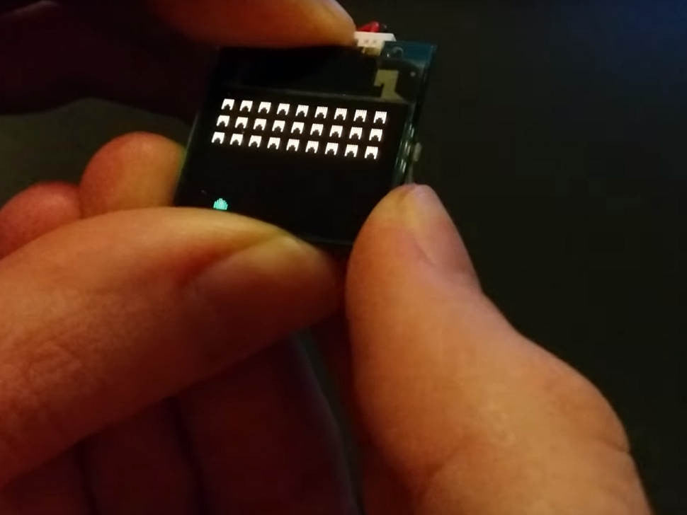 Space Invaders on a TinyScreen!