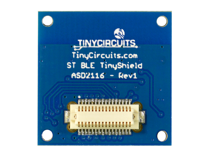 Bluetooth Low Energy Shield (ST) back view