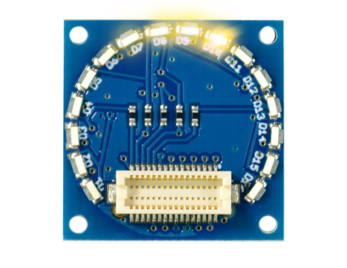 16 Edge LED Shield Amber Light