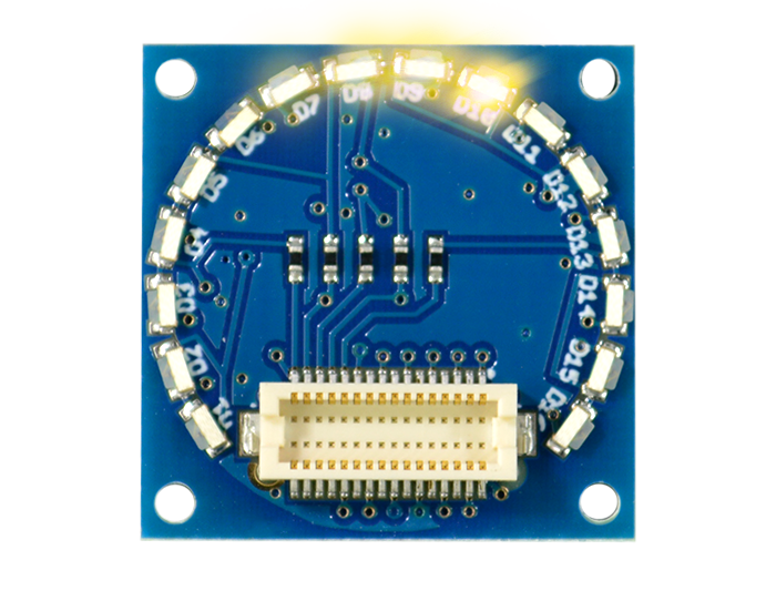 16 Edge LED Shield | TinyShield