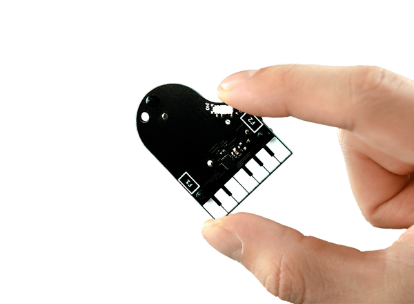 TinyPiano in someone's hand
