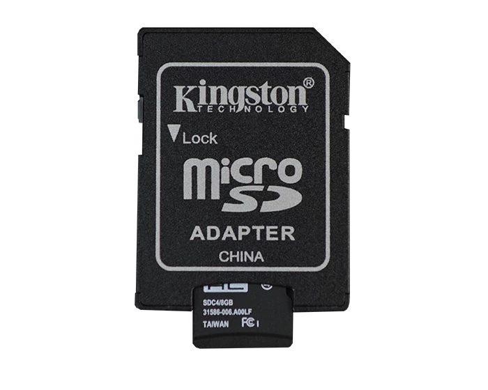 optellen Dor Pech MicroSD Card & Adapter 8GB | Accessories | TinyCircuits.com