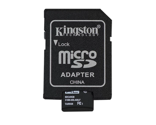 MicroSD Card & Adapter 8GB | Accessories | TinyCircuits.com