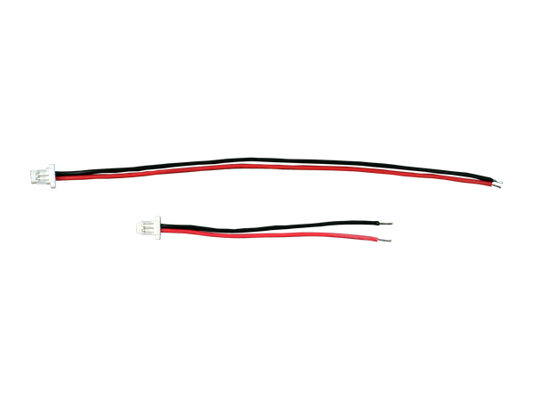 2 Pin connector JST-SH Female 100mm and 50mm