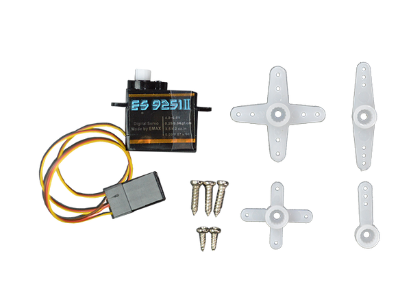 EMAX ES9251 II Micro 2.5 Digital Servo with JR connector