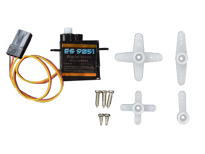 EMAX ES9051 Mini 4.1g Digital Servo with JR connector