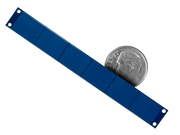 Capacitive Touch Slider compared to a dime