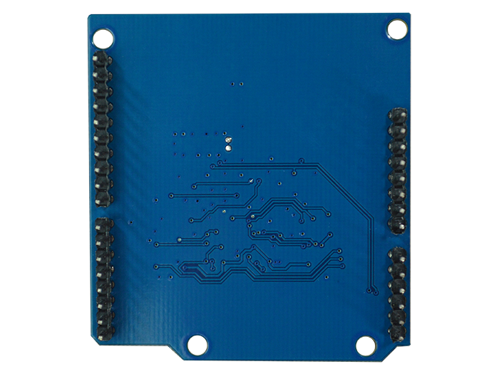 Wireling Arduino Shield back view