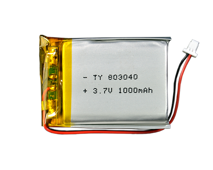 Lithium Ion Polymer Battery 3.7V 1000mAh | TinyCircuits.com