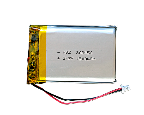 Lithium Ion Polymer Battery - 3.7V 1500mAh