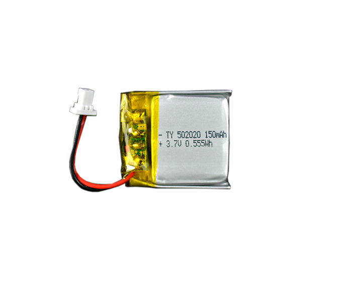Lithium Ion Polymer Battery - 3.7V 150mAh | TinyCircuits.com