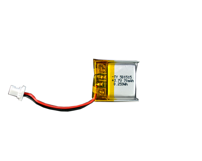 Lithium Ion Polymer Battery - 3.7V 70mAh