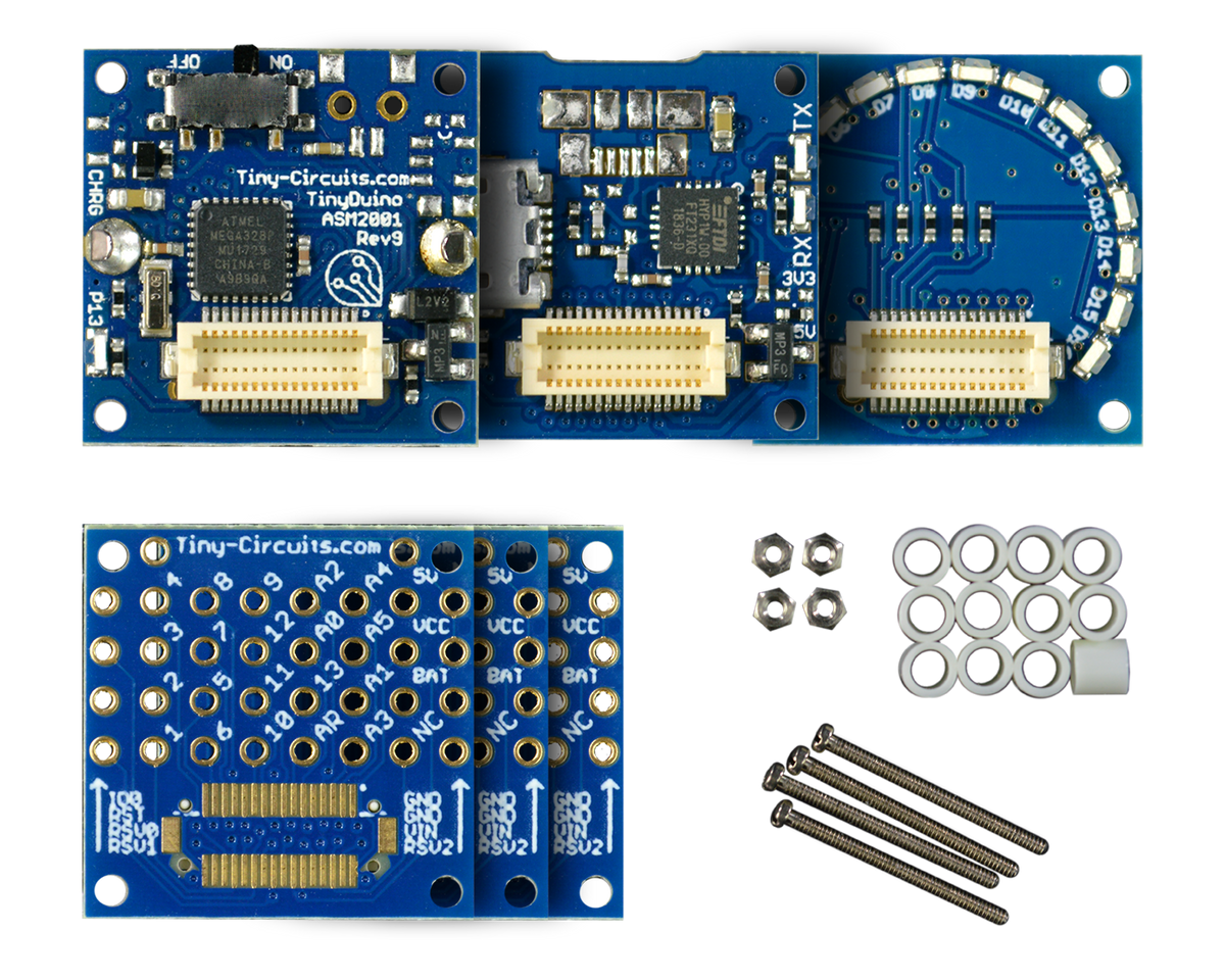 TinyDuino Starter Kit - Coin Cell Version