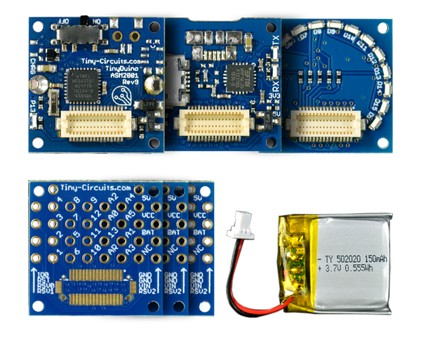 TinyDuino Starter Kit - Lithium Version