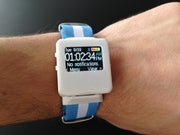 TinyScreen Smart Watch Kit on someone's wrist